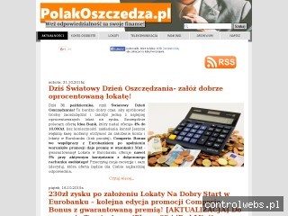 PolakOszczedza.pl | Ranking kont | Promocje bankowe