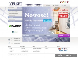 Schody na strych - Velset
