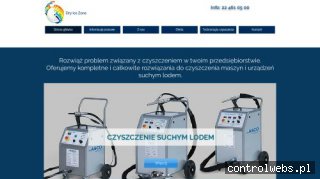 Czyszczenie silnika suchym lodem