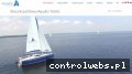 Screenshot strony www.aquatic-yachts.pl