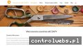 Screenshot strony szwalnia.odczapy.pl