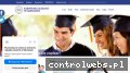 Screenshot strony www.eu.edu.pl