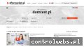 Screenshot strony www.domtest.pl
