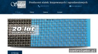 Siatka pleciona - sulgo.pl