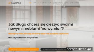 Meble kuchenne na wymiar meblecastanea.pl