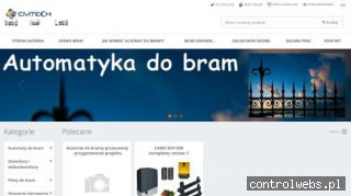 EMTECH automatyka bram skrzydłowych
