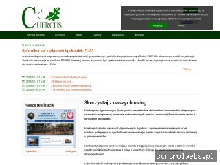CUERCUS Formatowanie tekstu w pracach dyplomowych
