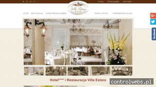 VILLA ESTERA restauracje wesela warszawa