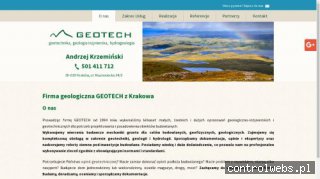 GEOTECH projekty geologiczne kraków