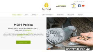 Karmy dla gołębi MDM