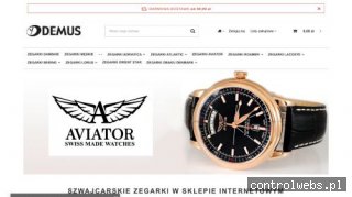 DEMUS zegarki damskie atlantic