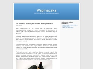 Wspinaczka skałkowa dla początkujących