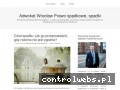 Screenshot strony sprawy-spadkowe.wroclaw.pl