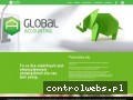 Screenshot strony global-accounting.pl