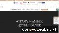 Screenshot strony amber-hotel.pl