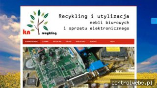 KN MEBLE Utylizacja regałów magazynowych