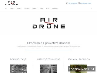 AirDrone - filmowanie z powietrza