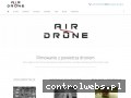 Screenshot strony www.air-drone.pl