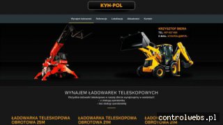 Kyn-Pol - wynajem ładowarek teleskopowych Manitou