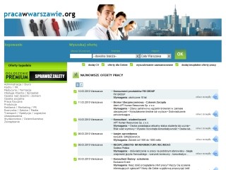 Praca w Warszawie