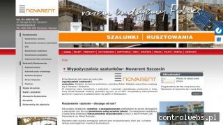NOVARENT wynajem szalunków stropowych szczecin