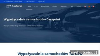 Wypożyczalnia samochodów dostawczych Rzeszów - carsprint.pl