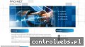 Screenshot strony pro-met.com.pl