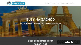 Busy do Niemiec z Torunia