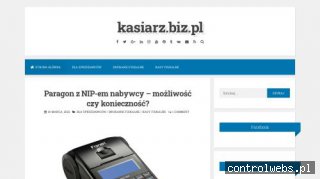 Wpisy o kasach i drukarkach fiskalnych - Kasiarz.biz.pl