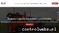 Screenshot strony www.bik-transport.pl
