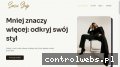 Screenshot strony senseishop.pl