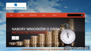 Dotacje i kredyty na inwestycje z Master Marketing