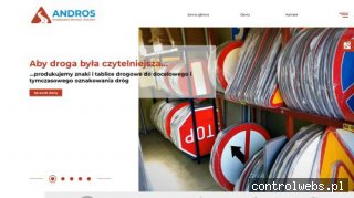 ANDROS folia do znaków