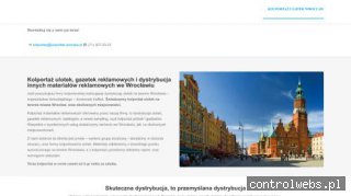 Roznoszenie ulotek Wrocław - kolportaz-wroclaw.pl