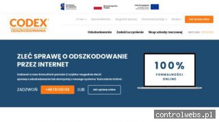 Zadośćuczynienie z CODEX Warszawa