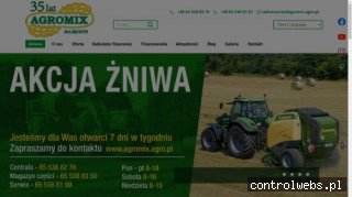 AGROMIX kultywatory ścierniskowe nowe