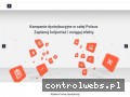 Screenshot strony www.kolportaz-ulotek.com
