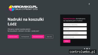 druk na koszulkach Łódź