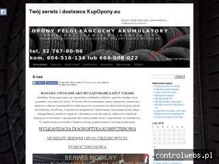 Tanie opony, felgi, akumulatory, KupOponu.eu twój dostawca.