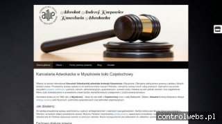 ANDRZEJ KARPOWICZ Kancelaria Adwokacka Myszków