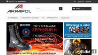 Arpapol - Sklep Ppoż, Strażacki i Bhp