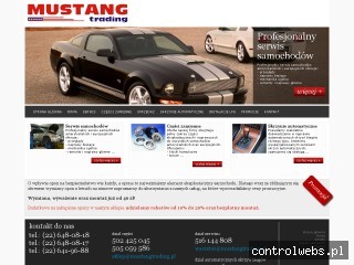 MUSTANG TRADING serwis opon warszawa ursynów