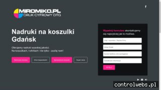 nadruki na koszulki Gdańsk