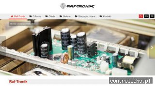 RAF-TRONIK Sprzedaż elementów elektronicznych PCB