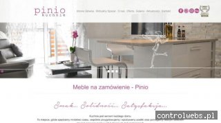 PINIO Kuchnie na zamówienie Śląsk