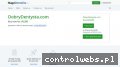 Screenshot strony www.dobrydentysta.com