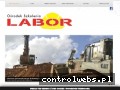 Screenshot strony www.labor-krakow.pl