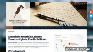 H. Zbrzeżna-Cąkała, K. Kalińska notariusz ursynów