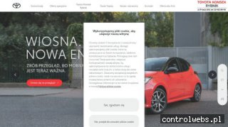 KONSEK salon toyoty Cieszyn