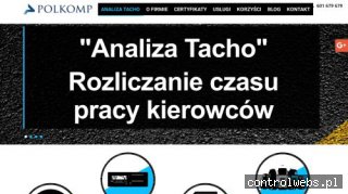 POLKOMP ewidencja czasu pracy kierowców